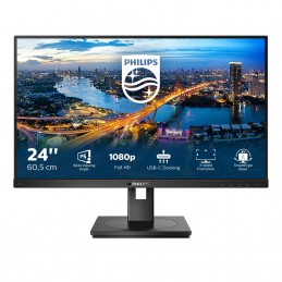 Monitor Led Philips B Line 243B1/00 Wyświetlacz 60,5 Cm (23.8") 1920 X 1080 Px Full Hd Czarny