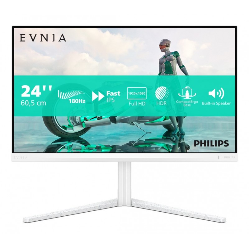 Monitor Philips 60.5Cm (23.8") Model 24M2N3201A 16:09 2Xhdmi+Dp Ips Biały