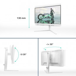 Monitor Philips 60.5Cm (23.8") Model 24M2N3201A 16:09 2Xhdmi+Dp Ips Biały