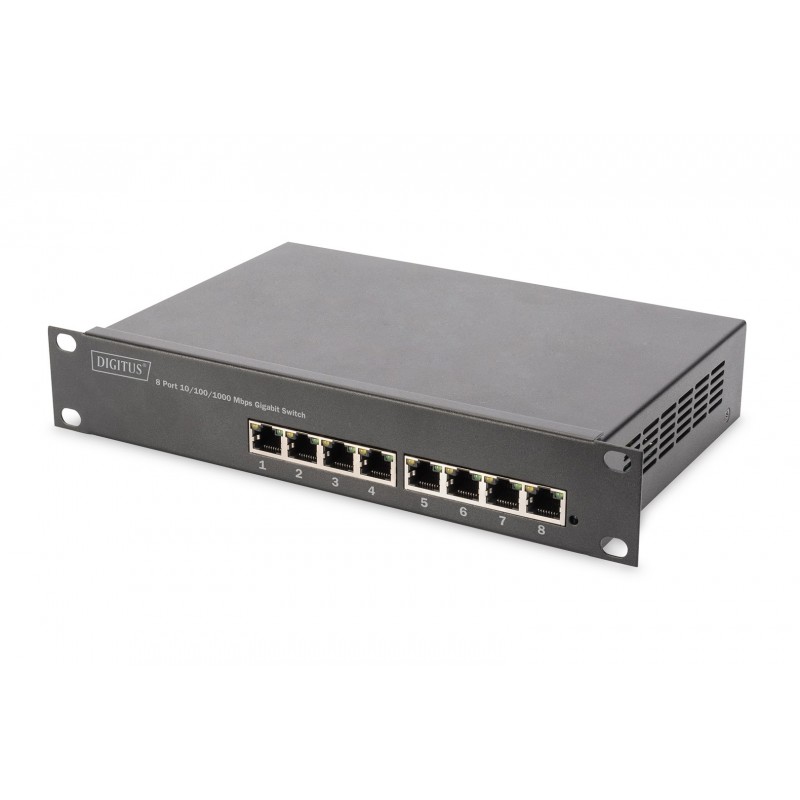 L2 Managed Gigabit Ethernet Poe Switch8-Port Poe, 10 Inch, 80W Poe Budget