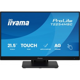 Monitor Iiyama T2254Msc-B2Ag 21,5" Optical Bonded Pcap 10P Touch Anti Glare Mpp2.0 Aktywny Rysik Obsługiwany 1920X1080