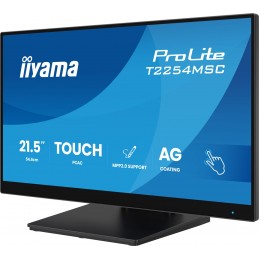Monitor Iiyama T2254Msc-B2Ag 21,5" Optical Bonded Pcap 10P Touch Anti Glare Mpp2.0 Aktywny Rysik Obsługiwany 1920X1080