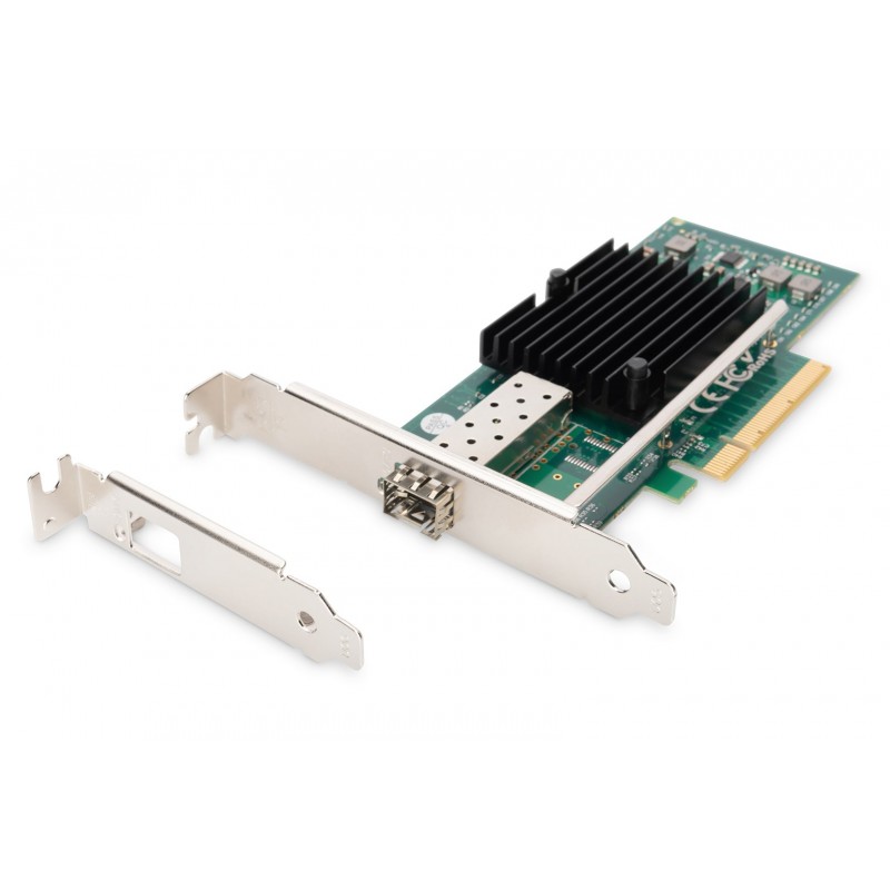 Pojedynczy Port Światłowodowy (Sfp+) 10 Gb/s Na Karcie Pci Express, Chipset: Intel Jl82599En