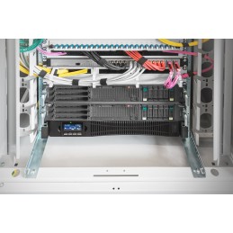 Digitus Zasilacz Awaryjny Ups Online Rack 19" Lcd, 2000Va/2000W, 4X12V/9Ah, 8Xc13, Usb, Rs232, Rj45