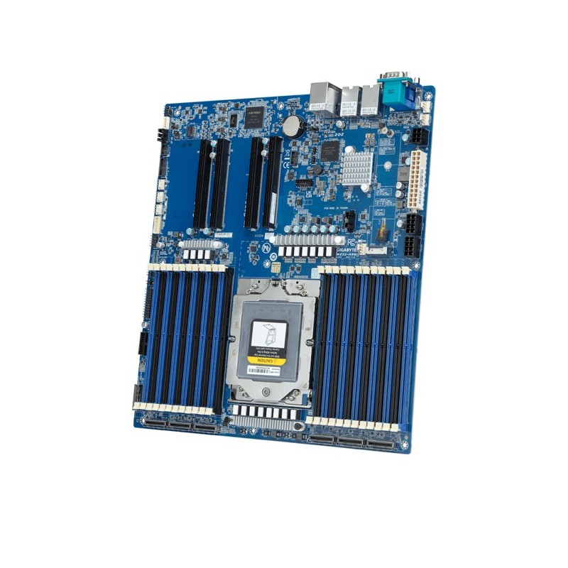 Płyta główna Gigabyte MZ33-AR0 1x SP5 AMD Epyc 9004 SoC (24x DIMM, 6x MCIO 8i, 1xM.2, 2x10Gbe, IPMI, E-ATX)