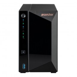 Nas Asustor As3302T V2  Tower  2X (3.5" Sata Hdd/ 2.5" Ssd)  Realtek Rtd1619B, 2Gb Ddr4, 1X 2.5Gbe, 3X Usb 3.2