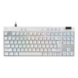 Klawiatura Logitech G Pro X Tkl Rapid White