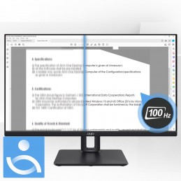 Monitor Msi Pro Mp245Pg 24 Cali Ips Fhd Hdmi/dp Pivot - Płaski Ekran - 61 Cm