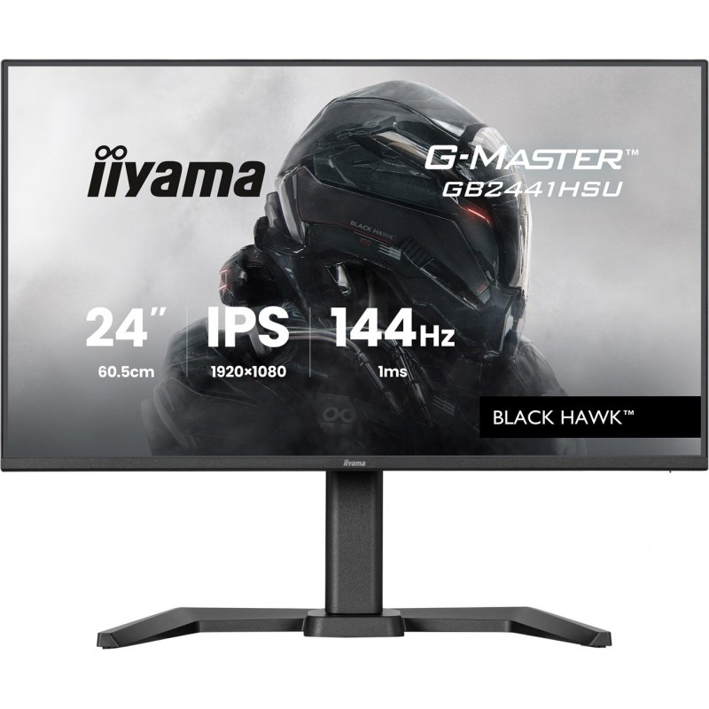 Monitor Iiyama Led Ips 23,8" Gb2441Hsu-B1 Black Hawk 144Hz