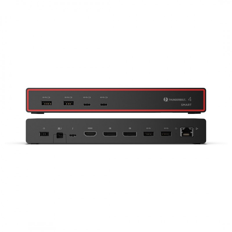Inteligentna Stacja Dokująca Lenovo Thinkpad Usb4 5500 (Z Zasilaczem 135 W) | Ilość Displayports: 2 | Ilość Portów Hdmi: 1 | 100