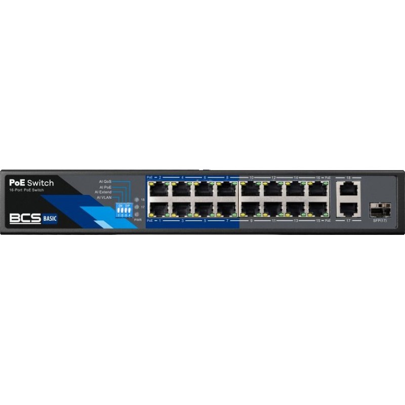 Switch Poe Bcs Basic Bcs-B-Sp1602G-1Sfp