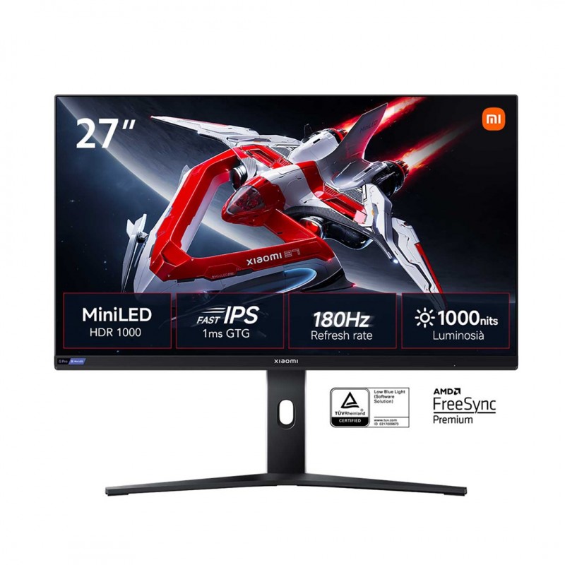 Xiaomi Monitor G27 Pro Monitor Komputerowy 68,6 Cm (27") 2560 X 1440 Px Wide Quad Hd Led Czarny