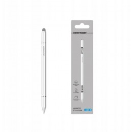 Magnetyczny Rysik Vention 3 W 1 Ze Stopu Aluminium Biały
