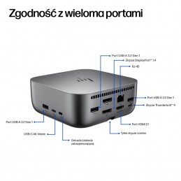 Stacja Dokująca Hp Thunderbolt 4 100W G6 Dock