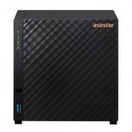 Nas Asustor As1204T  Tower  4X (3.5" Sata Hdd/ 2.5" Ssd)  Realtek Rtd1619B, 1Gb Ddr4, 1X 2.5Gbe, 3X Usb 3.2