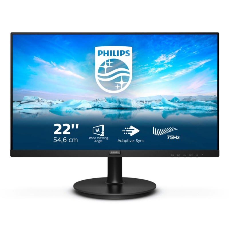 Monitor Philips Led 21,5" 222V8La/00