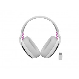 Fury Słuchawki Fukiya F6 Bezprzewodowe Białe Z Mikrofonem