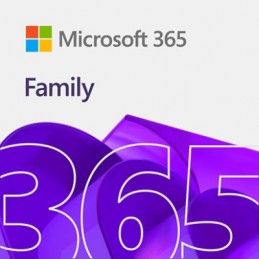 Microsoft 365 Family Esd 1Y 6U Win/mac32/64Bit Alll