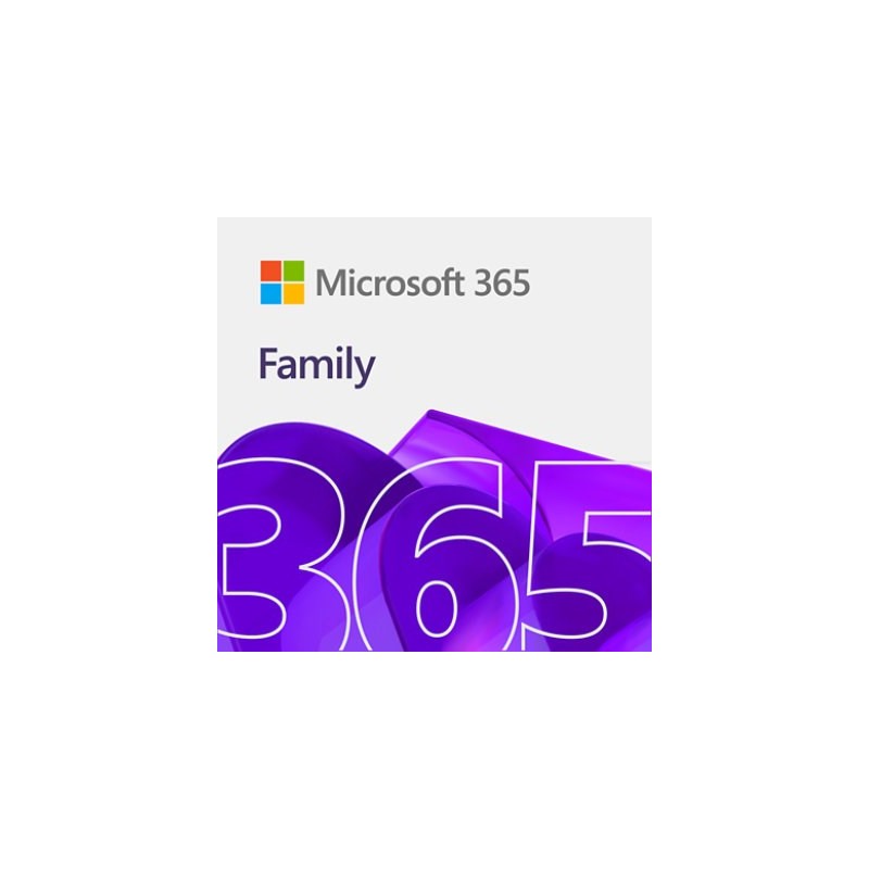 Microsoft 365 Family Esd 1Y 6U Win/mac32/64Bit Alll
