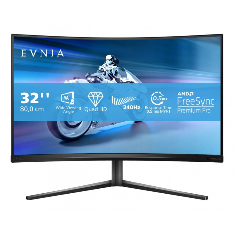 Monitor Philips Led 31.5" 32M2C5500W/00 240Hz