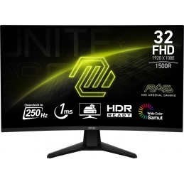 Msi Monitor 31.5" Mag 32C6X Fhd 250Hz