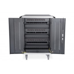 Szafa Mobilna Digitus Na Kółkach Do Ładowania Max. 30 Notebooków/tabletów Max. 15,6"