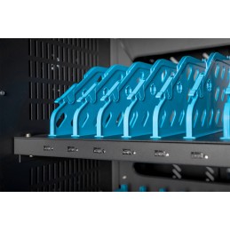 Szafa Mobilna Digitus Na Kółkach Do Ładowania Max. 30 Notebooków/tabletów Max. 15,6"