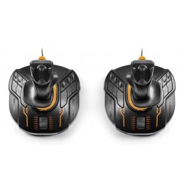 Thrustmaster T.16000M Fcs Space Sim Duo Czarny, Pomarańczowy Usb Joystick Analogowa/cyfrowa Pc