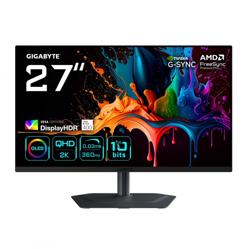 Monitor Gigabyte Oled 27" Mo27Q3 360Hz
