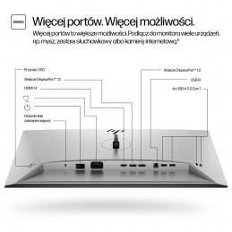 Monitor Hp Led 23,8”S7 Pro 724Pf (8X530Aa) 100Hz