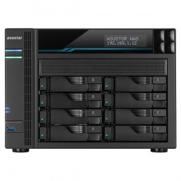Asustor As6508T Nas Tower Intel Atom® C3538 8 Gb Ddr4 0 Tb Adm Czarny