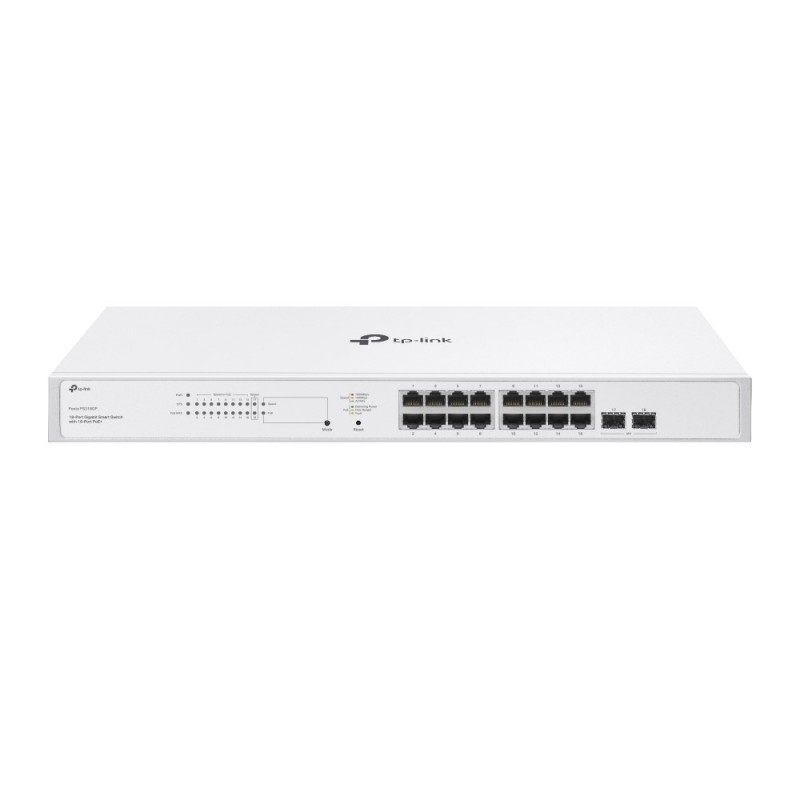 18-Port Poe Smart Switch/gigabit With 16-Port Poe+