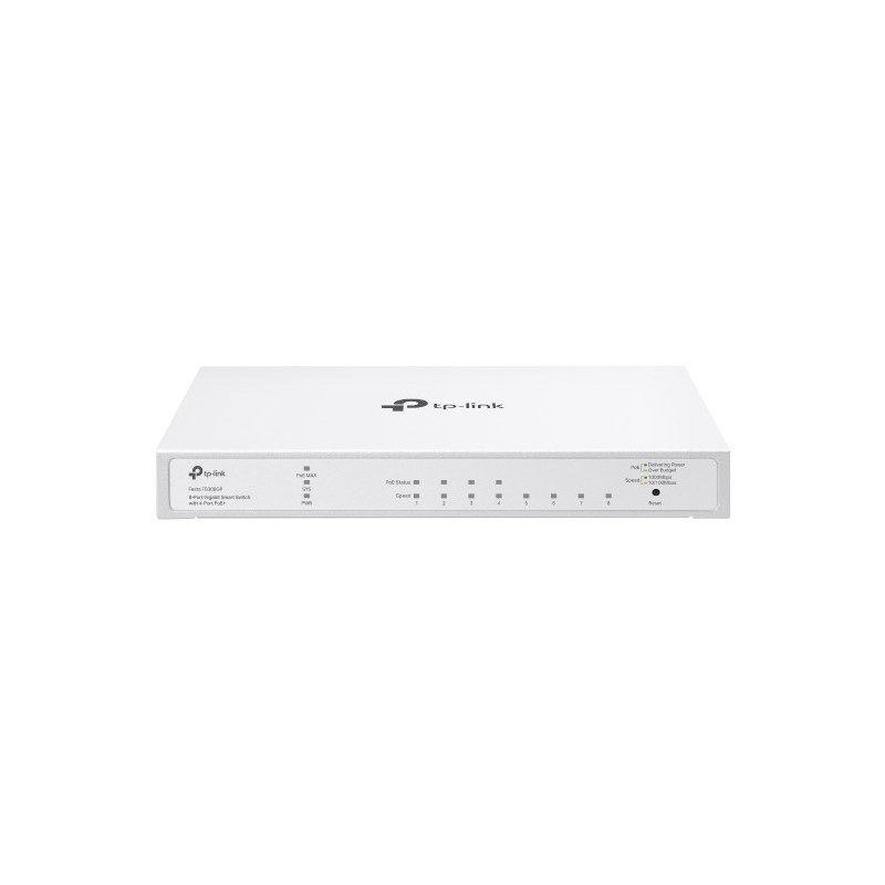 8-Port Poe Gigabit Smart Switch/with 4-Port Poe+