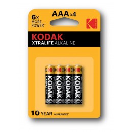 KODAK BATERIE ALKALICZNE XTRALIFE ALK.LR3 BLISTER [KPL 4SZT]
