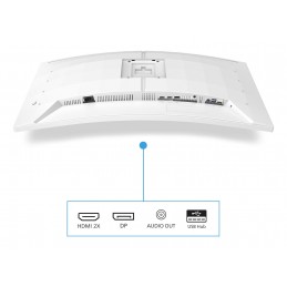 Monitor Philips 34" 34M2C5501A/00 Va 1440P 180Hz 2Xhdmi Dp 4Xusb Głośniki
