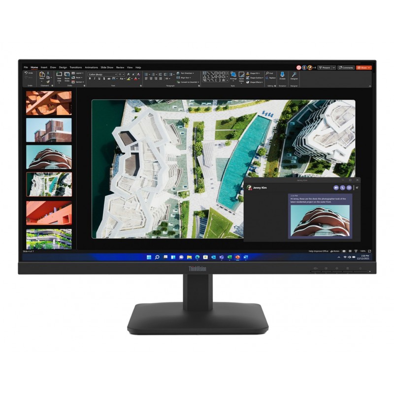 Lenovo Thinkvision S27-4E 27"fhd Ips 100Hz 300Nits Ag Hdmi Vga Raven Black