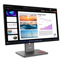 Monitor Lenovo Thinkvision P24Q-40, 23,8", Systemy Ochrony Przed Włamaniem (Ips), Proporcje 16:9, 120 Hz, 4 Ms, 2560X1440, 300 C