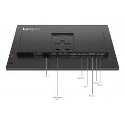 Monitor Lenovo Thinkvision P24Q-40, 23,8", Systemy Ochrony Przed Włamaniem (Ips), Proporcje 16:9, 120 Hz, 4 Ms, 2560X1440, 300 C