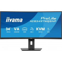 Monitor Iiyama Xcb3497Wqsnp-B1 34" - Płaski Ekran - 86,4 Cm