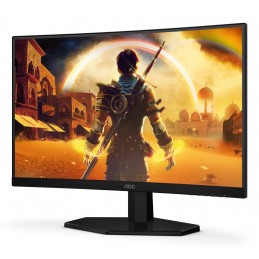 Aoc G4 C24G42E Monitor Komputerowy 59,9 Cm (23.6") 1920 X 1080 Px Full Hd Led Czarny, Czerwony