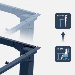 Stelaż Elektryczny Xeno 5.0 Black