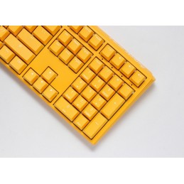 Ducky One 3 klawiatura Gaming USB QWERTY Angielski Żółty