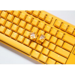 Ducky One 3 klawiatura Gaming USB QWERTY Angielski Żółty