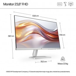 MONITOR HP LED 23,8” 524sf (94C17E9)