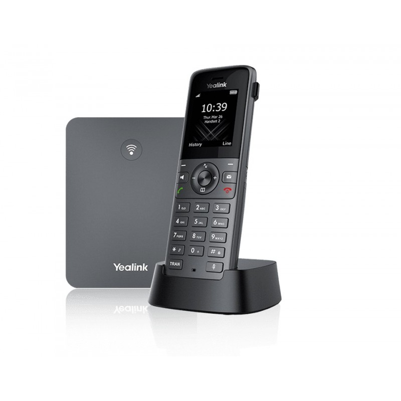 Yealink W73P telefon VoIP Szary TFT