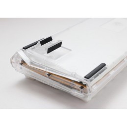 Ducky One 3 Aura White Mini Kailh Jel US klawiatura Gaming USB QWERTY Amerykański międzynarodowy Biały