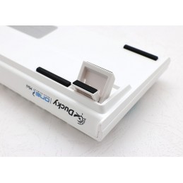 Ducky DKON2061ST klawiatura Gaming USB QWERTZ Niemiecki Biały