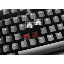 Ducky Origin Phantom Black klawiatura Uniwersalne USB QWERTZ Niemiecki Czarny
