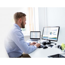 D-Link DUB-2327 stacja dokująca Przewodowa USB Type-C Szary