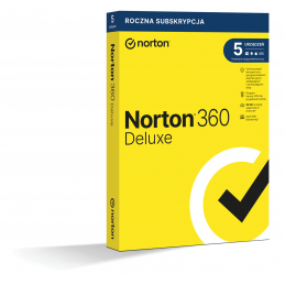 Norton 360 Deluxe 5D/12M  ESD (NIE WYMAGA KARTY)